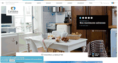 Desktop Screenshot of calvados-tourisme.com